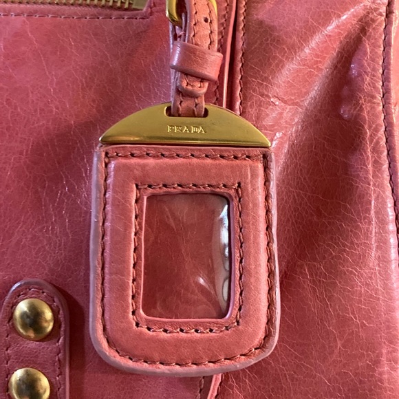Prada Leather 2 Way Tote Bag - Picture 4 of 14